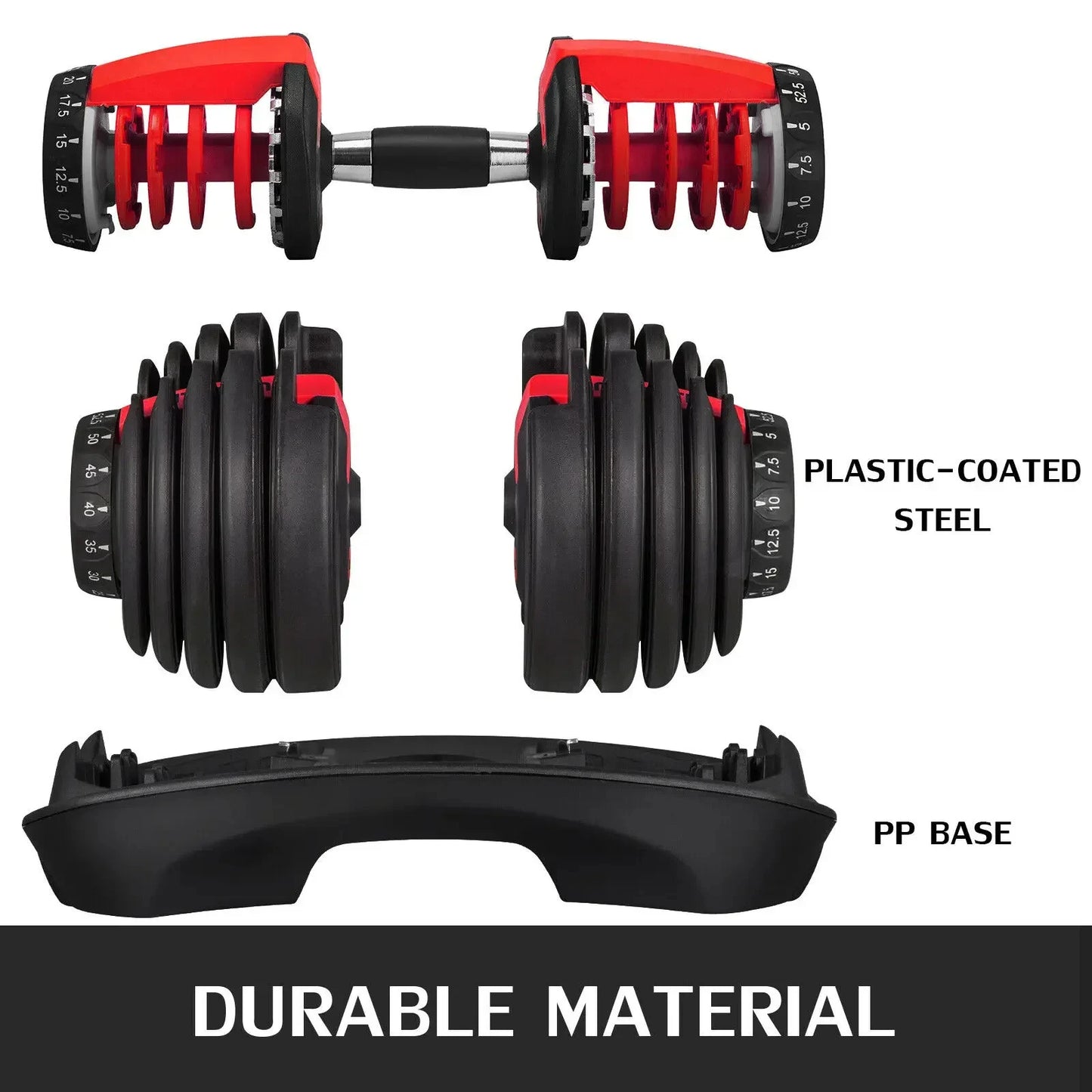 Verstelbare Dumbbell – Voor Krachttraining & Spieropbouw