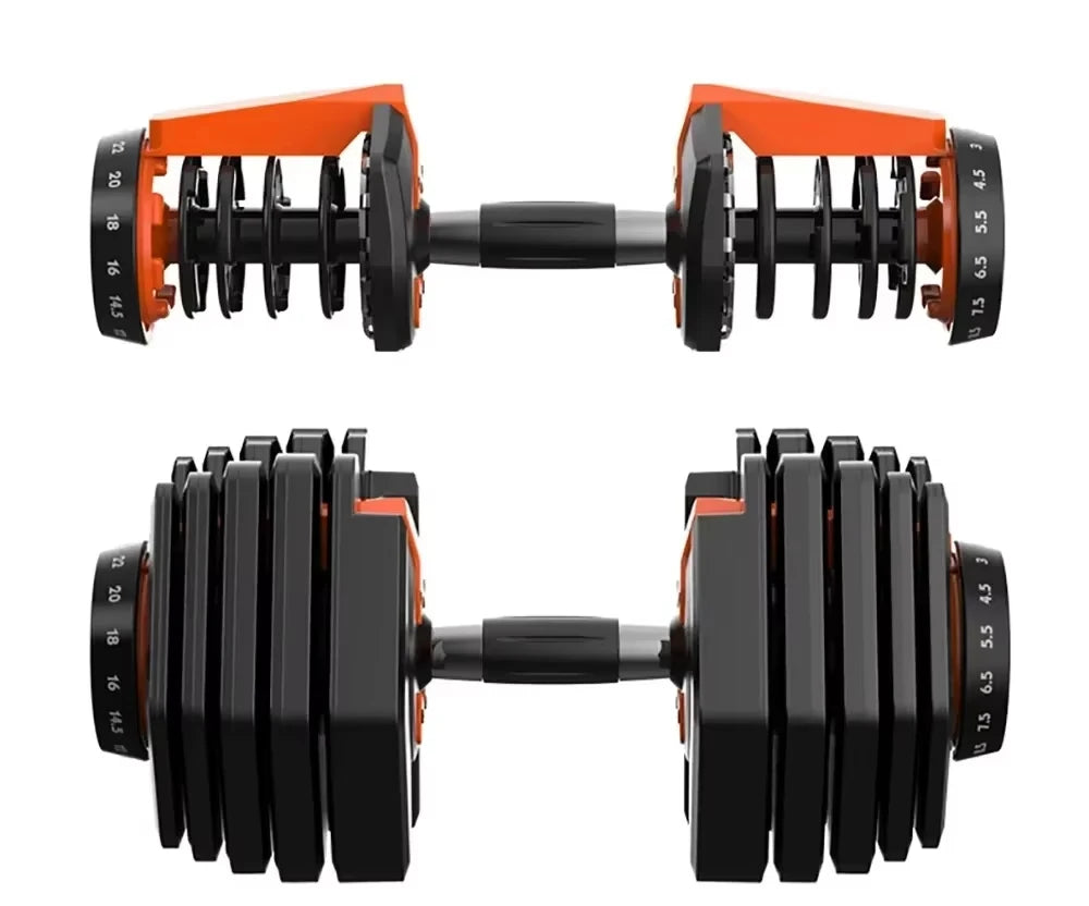 Verstelbare Dumbbell – Voor Krachttraining & Spieropbouw